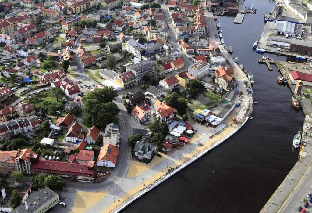 Fisherman's House Ustka - harbour view